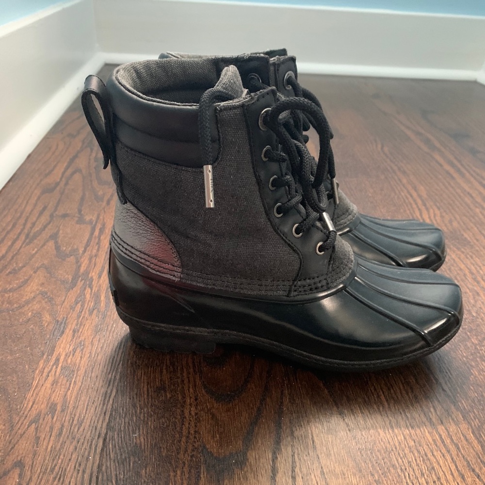 Michael Kors Easton Lace-Up Duck Boots View 6